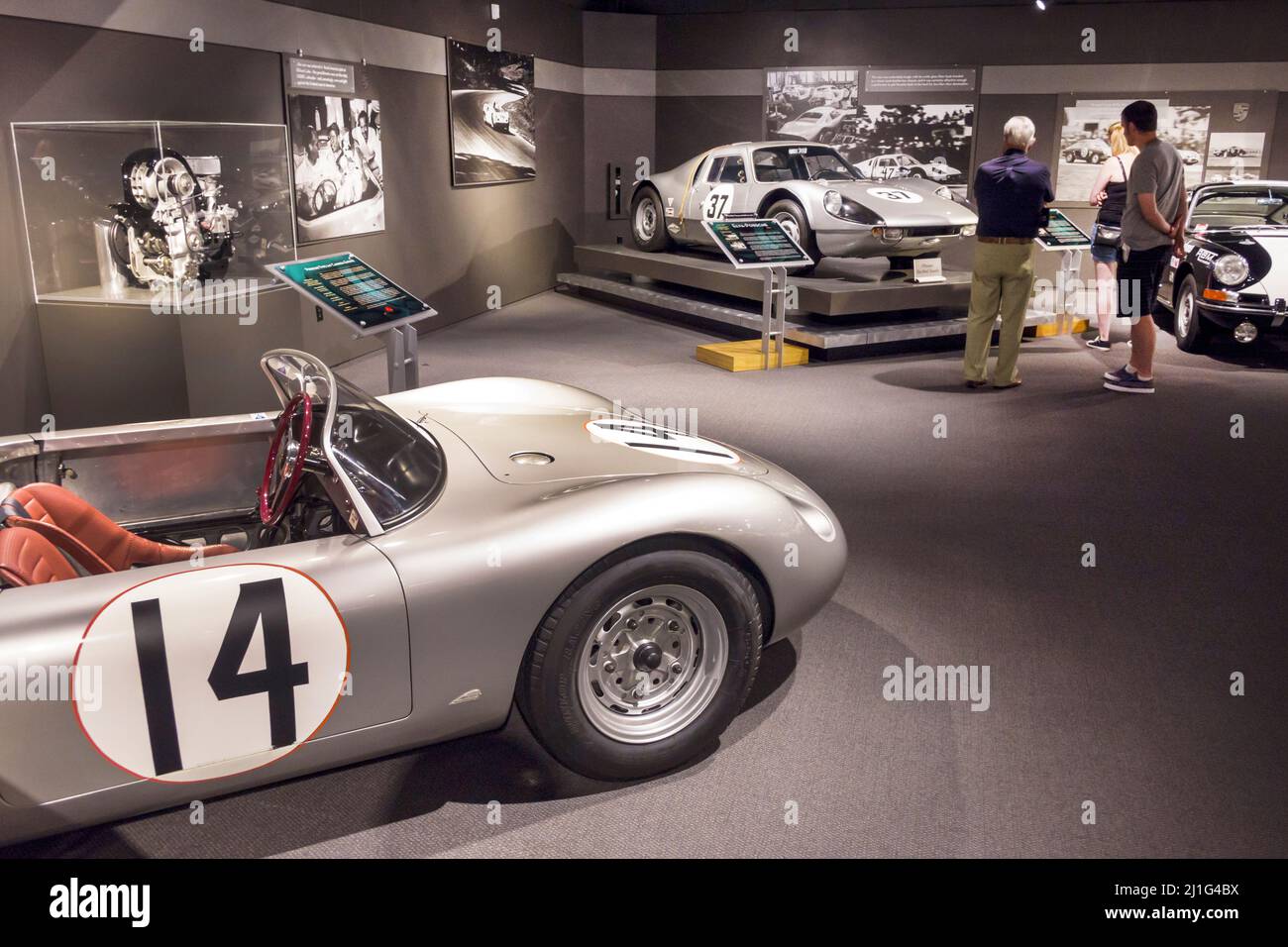 Naples Florida, REVS Institute of Automotive Research, Auto, Museum, Miles Collier, Privatsammlung, seltene Automobile, Rennwagen, Vintage, Konservierung, Ausstellung Stockfoto