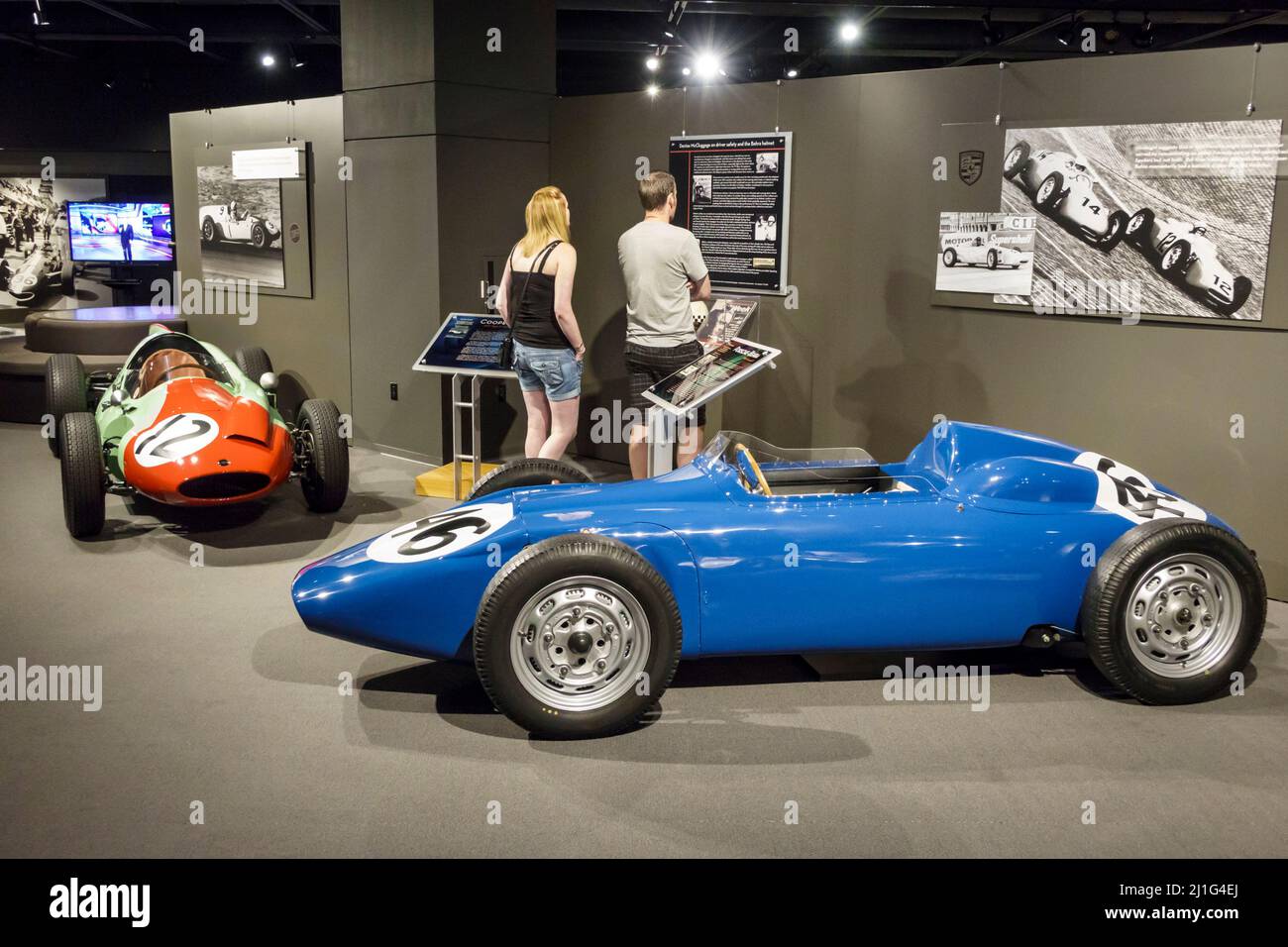 Florida, Süden, Neapel, RevsInstitute of Automotive Research, Automobil, Autos, Museum, MilesCollier, private Sammlung, seltene Automobile, Rennwagen, vintag Stockfoto