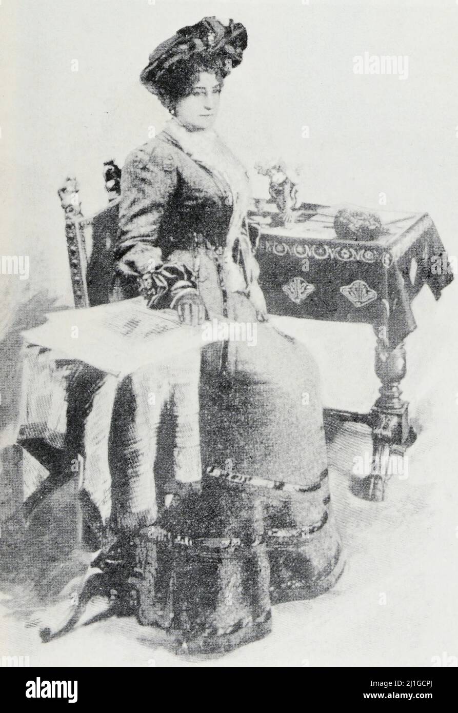 Me Zola.- Auszug aus 'L'Illustration Journal Universel' - Französische Illustrierte Zeitschrift - 1902 Stockfoto