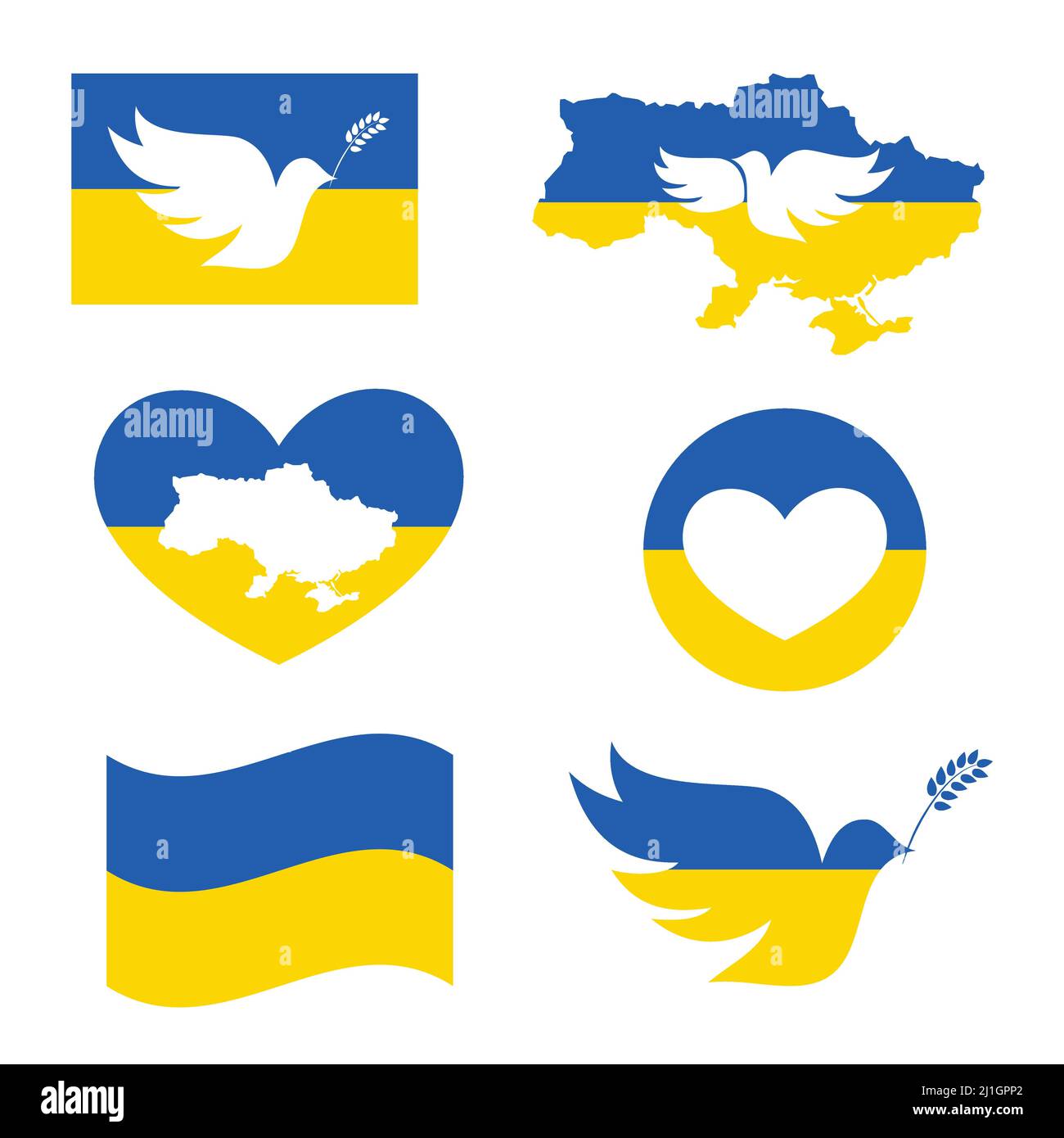Speichern Ukraine Karte Hintergrund Symbole Stock Vektor