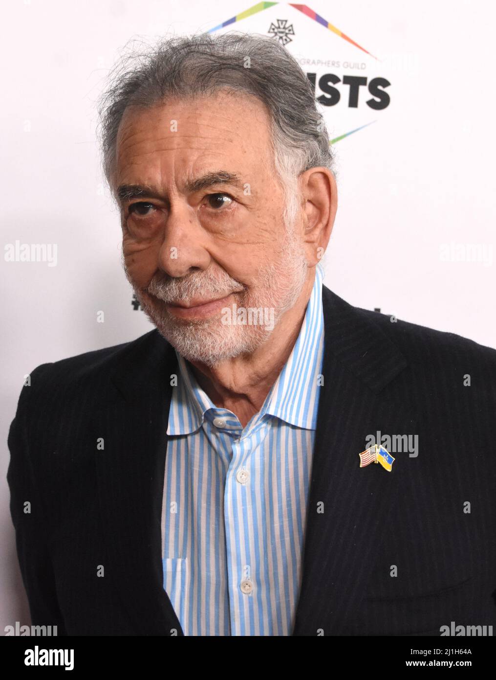Beverly Hills, Kalifornien, USA 25.. März 2022 2022 Direktor Francis Ford Coppola nimmt am 25. März 59. am jährlichen Mittagessen der ICG Publicists Awards im Beverly Hilton Hotel in Beverly Hills, Kalifornien, USA Teil. Foto von Barry King/Alamy Live News Stockfoto