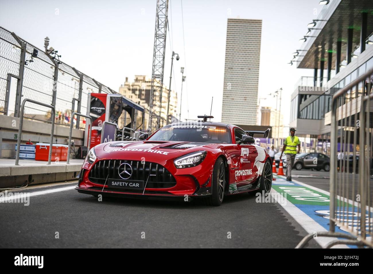 Safety Car während des Formel 1 STC Saudi Arabian Grand Prix 2022, 2