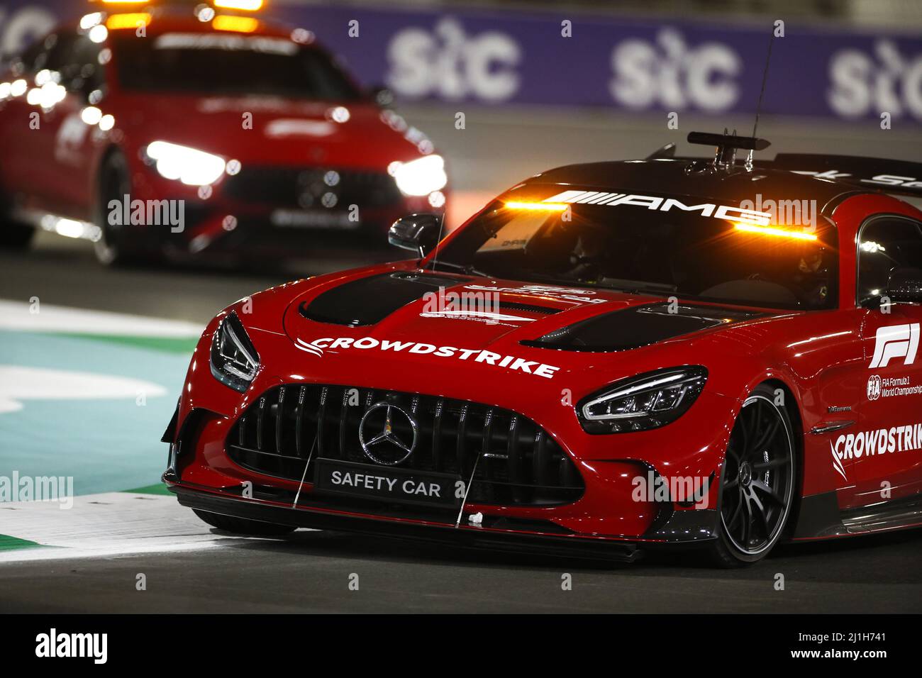 Safety Car während des Formel 1 STC Saudi Arabian Grand Prix 2022, 2
