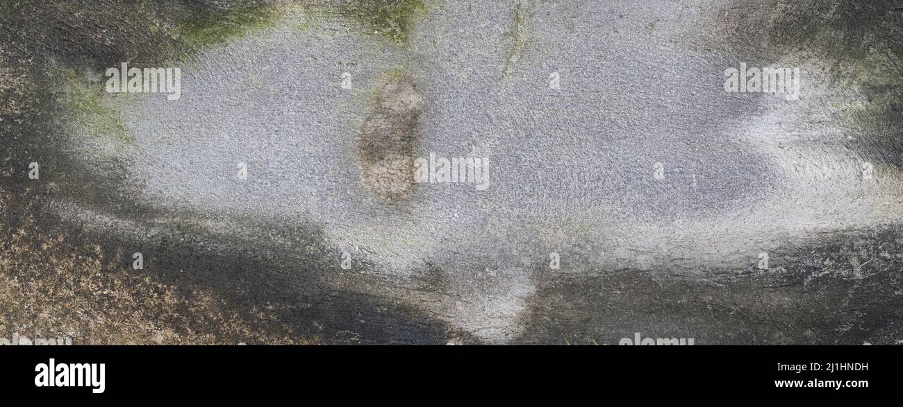 Nahaufnahme von alten grauen Zement Wand Textur Hintergrund Stockfoto