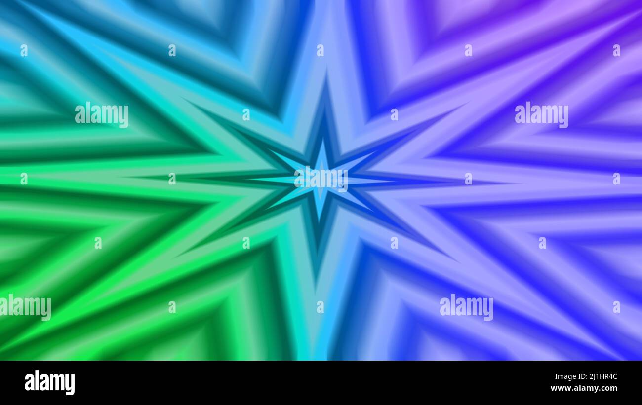 Eine abstrakte starburst Hintergrundbild. Stockfoto