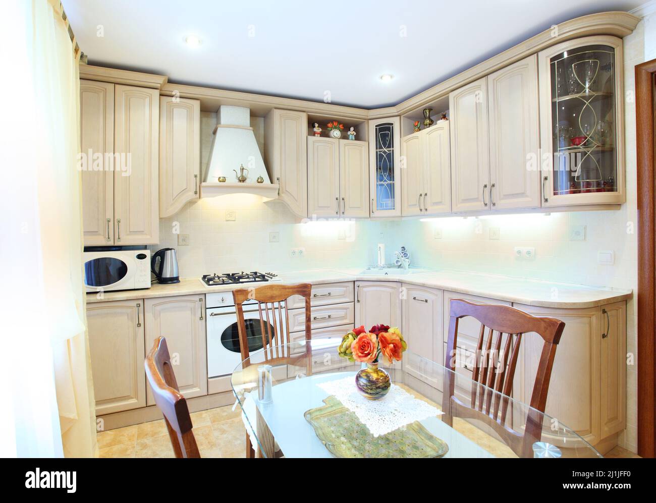Die neue Küche Zimmer, modernes design Stockfoto