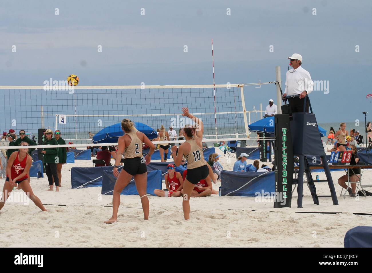 UAB (University of Alabama Birmingham) März bis Mai 2022 in Gulf Shores, Alabama, USA. Stockfoto