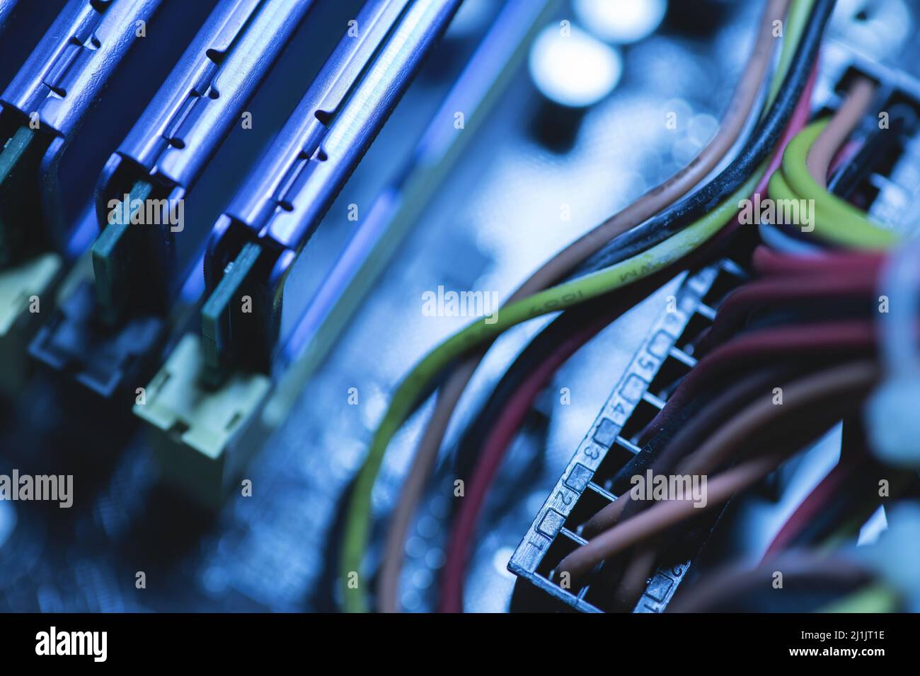 RAM-Speicher-Sticks im PC Stockfoto
