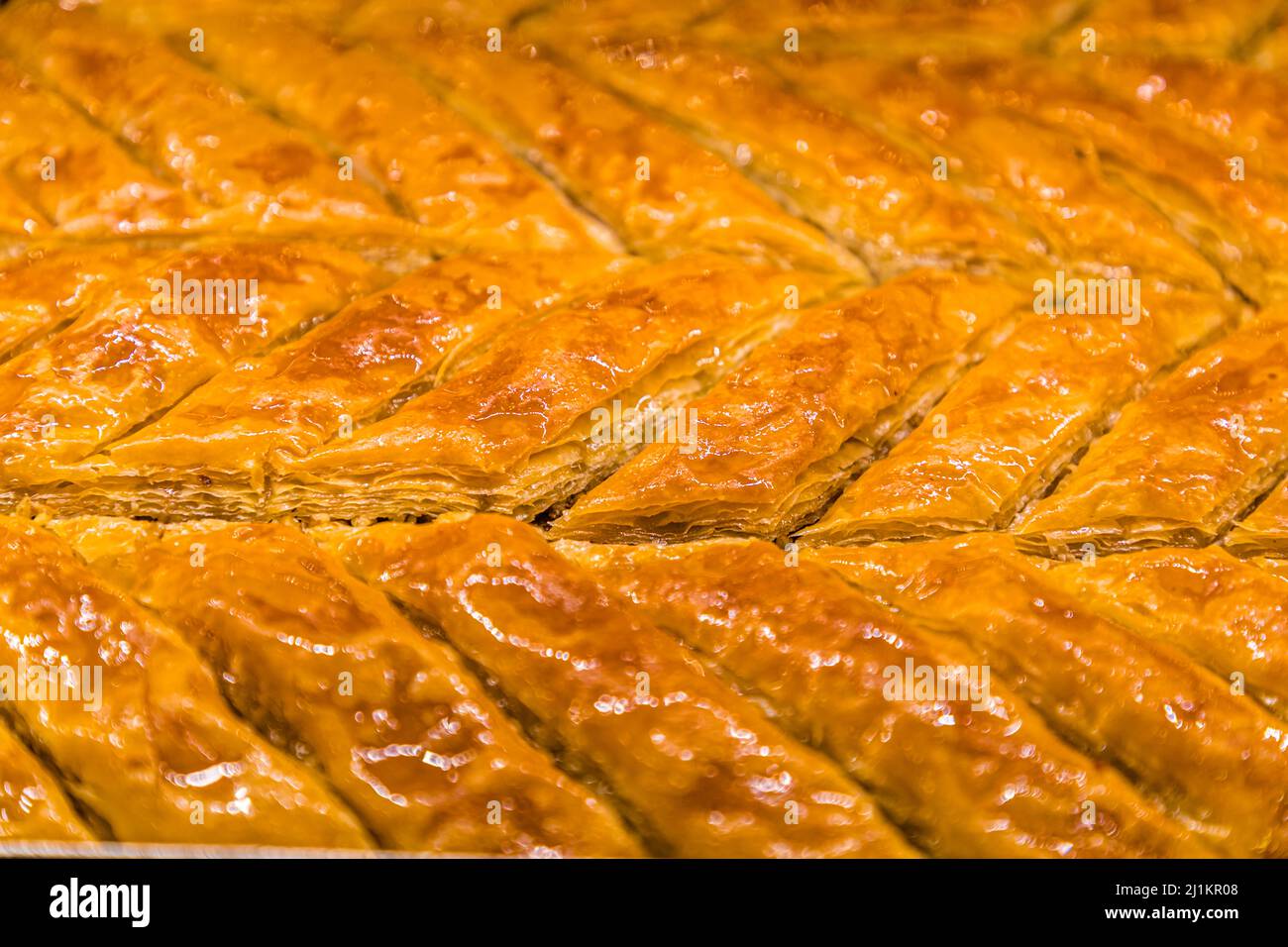 Türkische Desserts. Türkische Republik Nordzypern (TRNC) Stockfoto