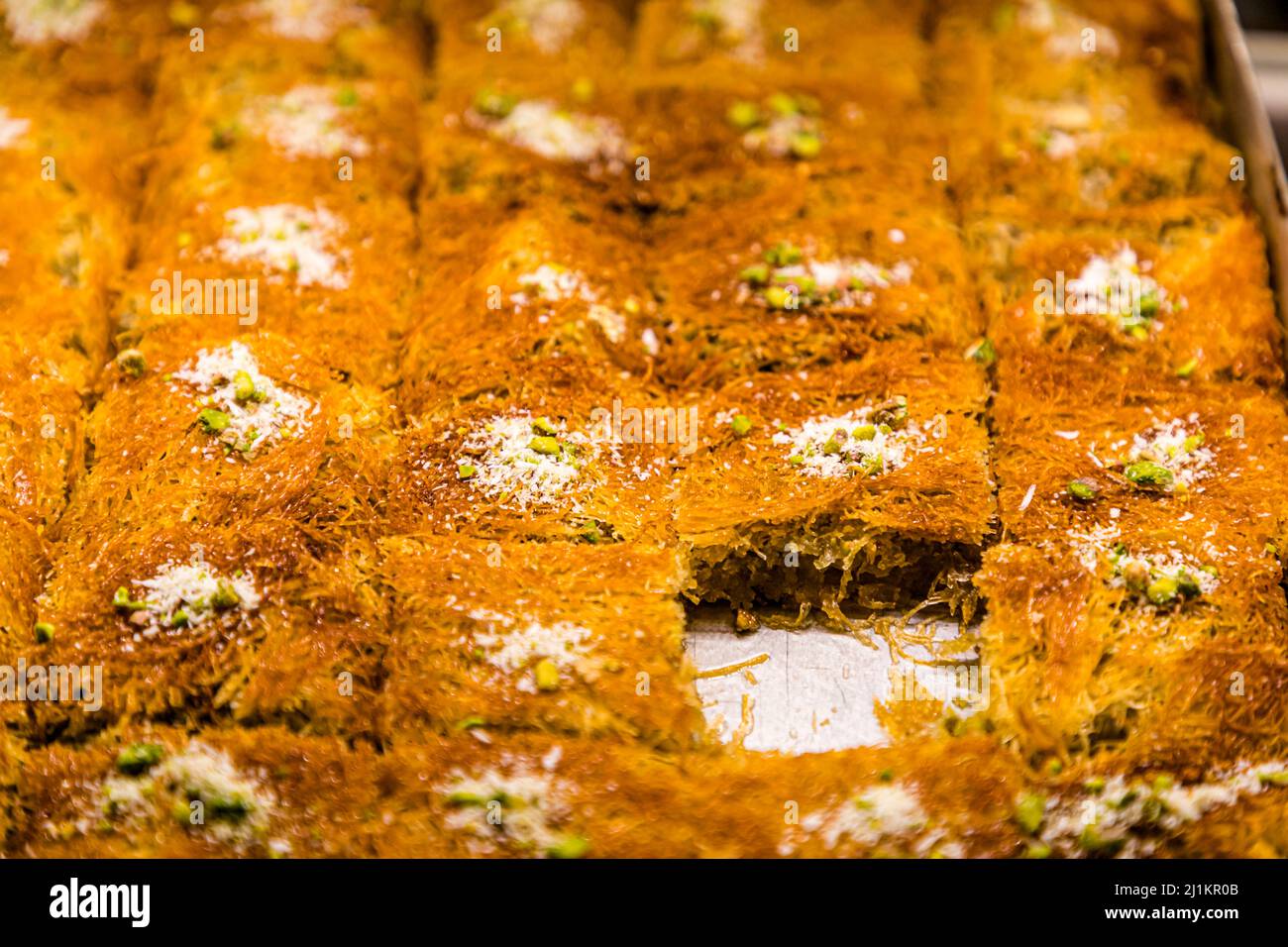 Türkische Desserts. Türkische Republik Nordzypern (TRNC) Stockfoto