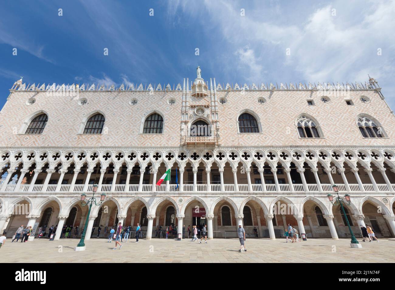 Palazzo Ducale, Dogenpalast, Piazza San Marco, Markusplatz, Venedig, Italien Stockfoto