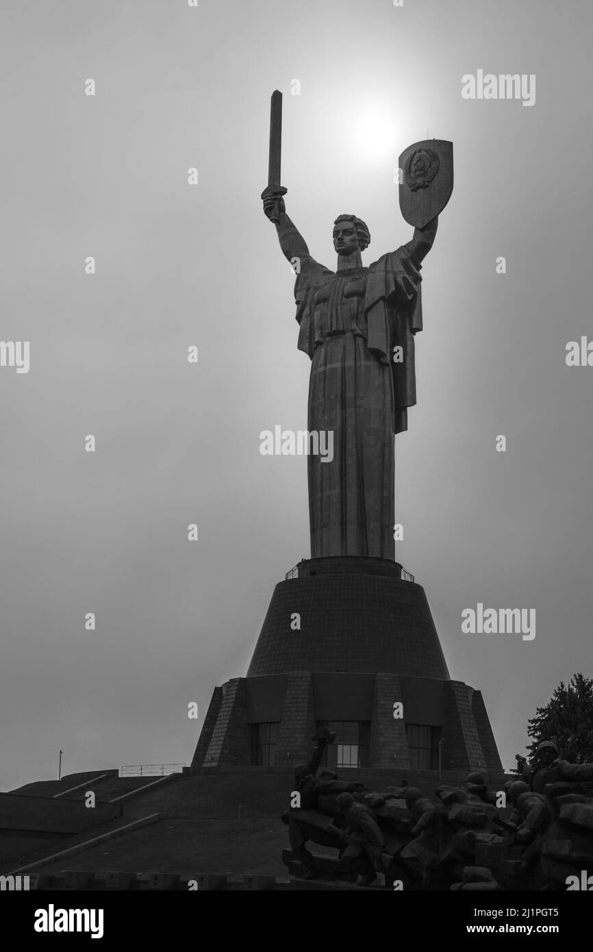 Mutter Ukraine, Kiew Stockfoto