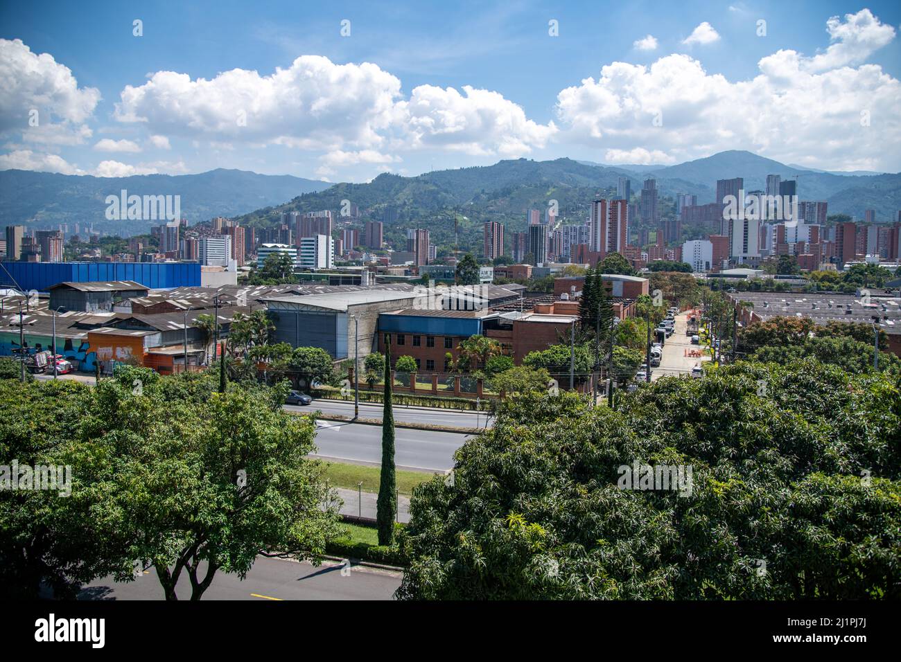 Cemetario Jardins Montesacro - der Friedhof, auf dem Pablo Escobar in Medellin, Kolumbien, begraben liegt Stockfoto