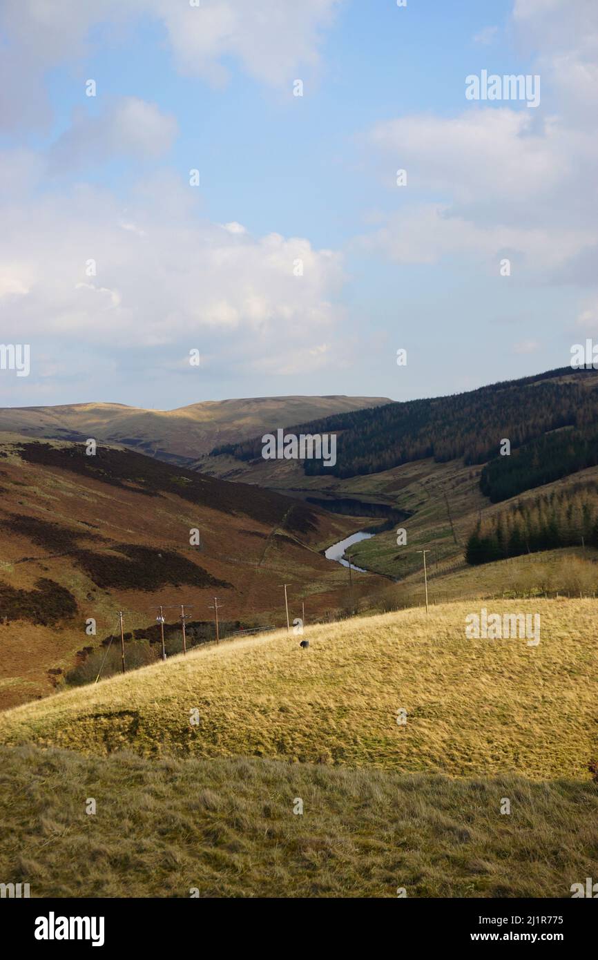 Glendevon Perthshire, Schottland Stockfoto