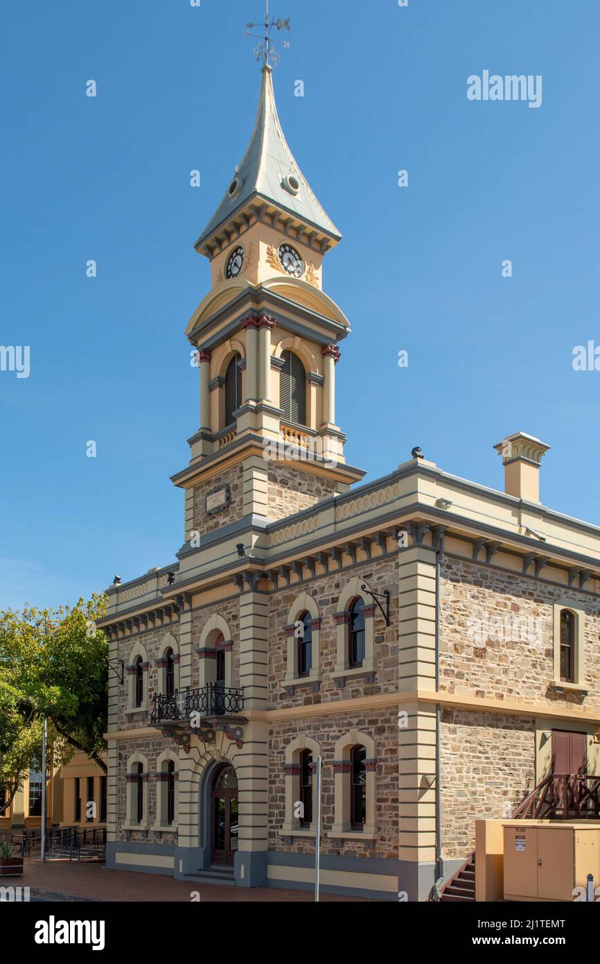 Ehemaliges Rathaus, Port Adelaide, South Australia, Australien Stockfoto