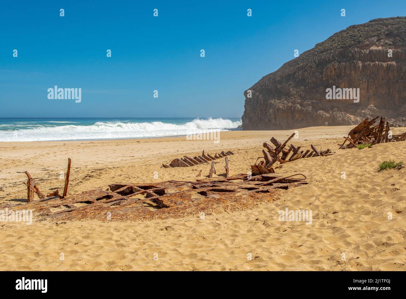 Wrack der Ethel, South Yorke Peninsula, South Australia, Australien Stockfoto