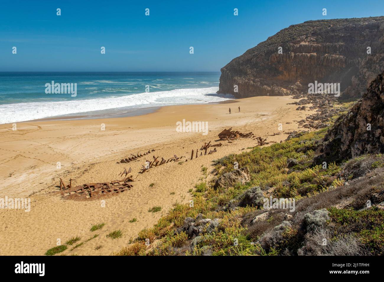 Wrack der Ethel, South Yorke Peninsula, South Australia, Australien Stockfoto