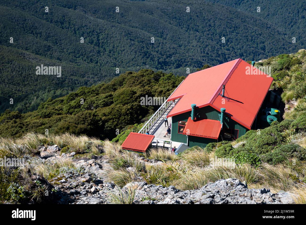Powell Hutt, Mount Holdsworth, Tararua Ranges, North Island, Neuseeland Stockfoto