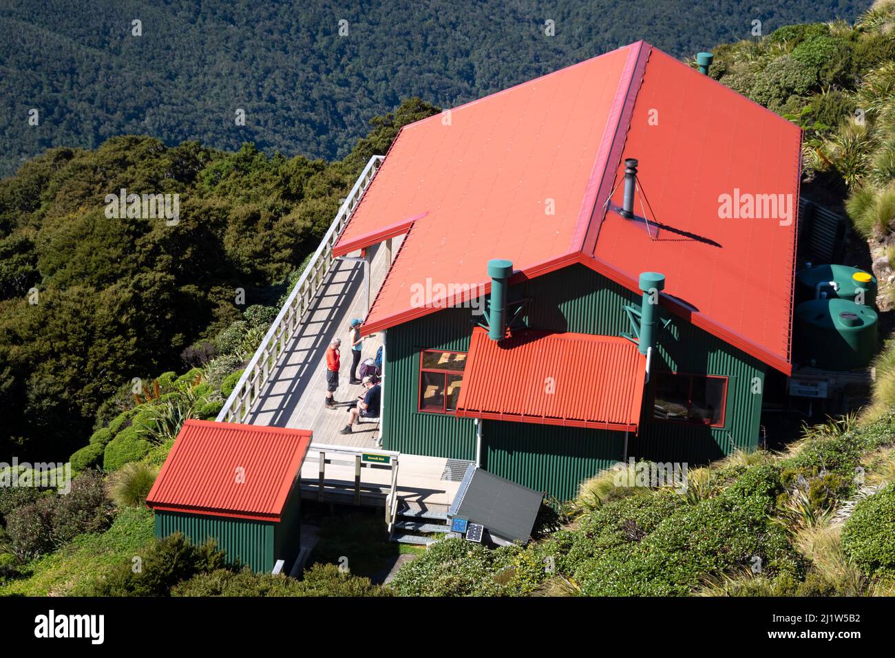 Powell Hutt, Mount Holdsworth, Tararua Ranges, North Island, Neuseeland Stockfoto
