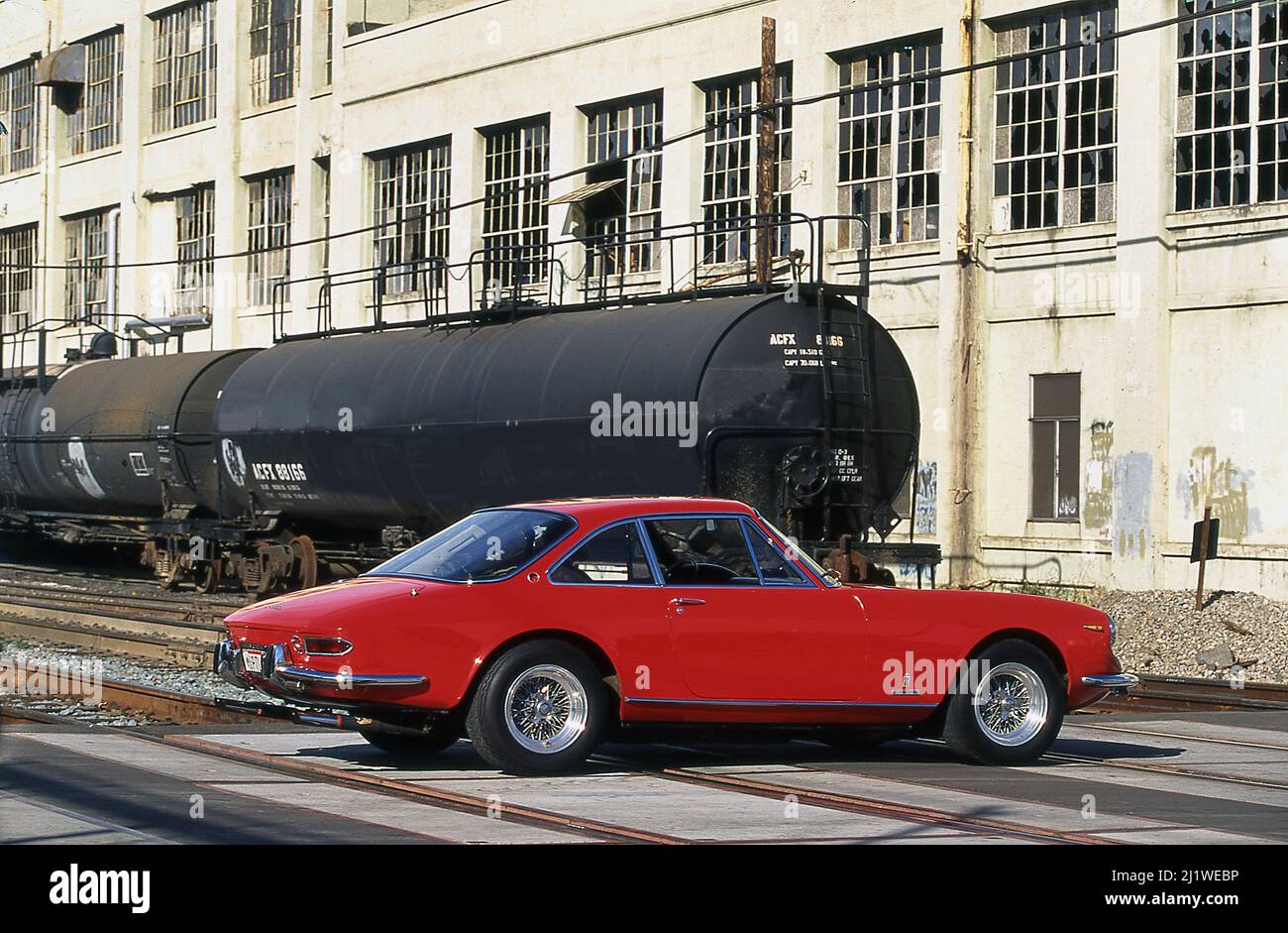 1969 Ferrari 365 GTC in Oakland, Kalifornien, USA Stockfoto