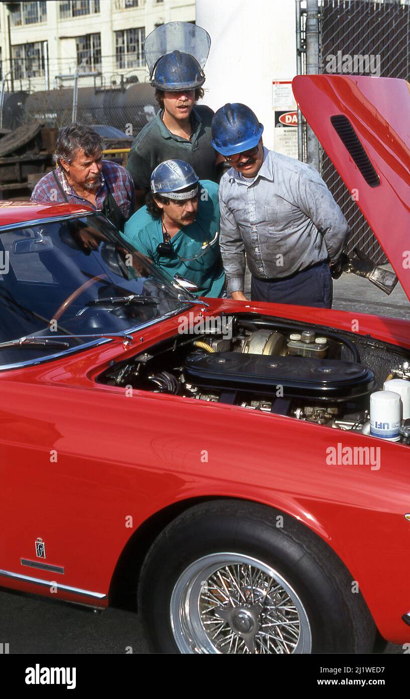 1969 Ferrari 365 GTC in Oakland, Kalifornien, USA Stockfoto
