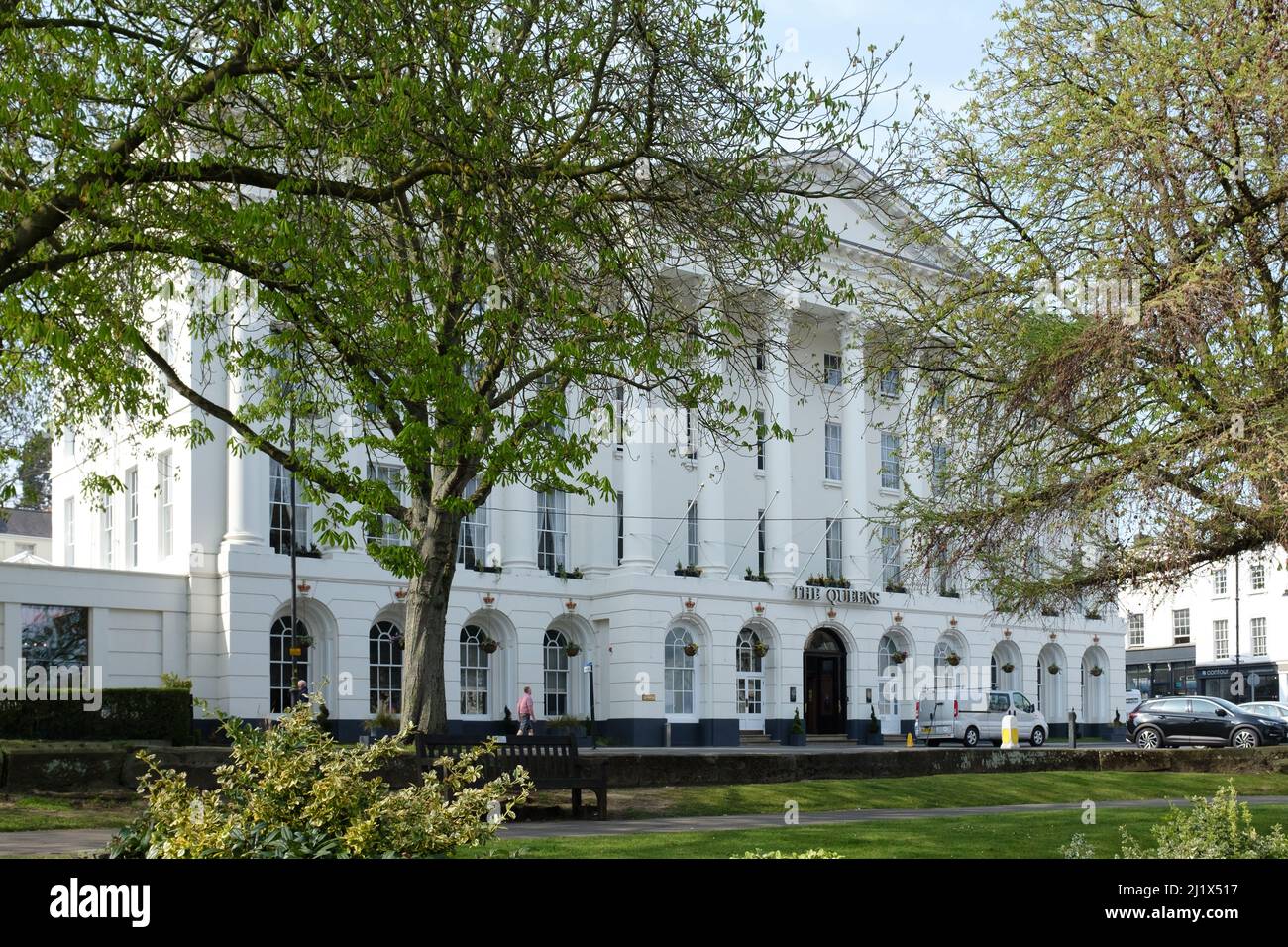 Das Queens Hotel, Cheltenham Stockfoto