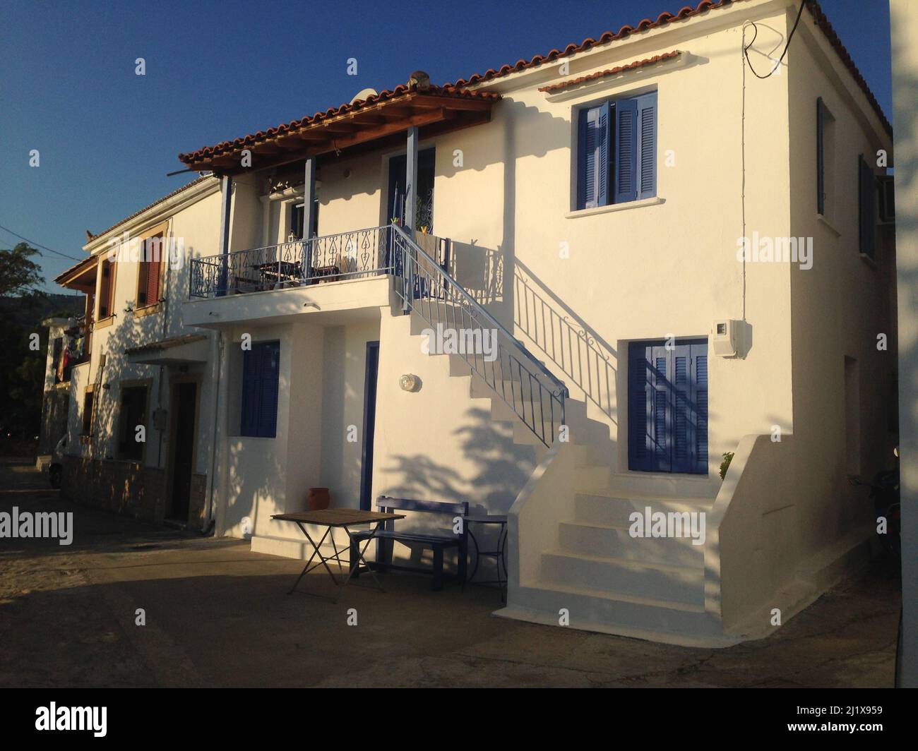 Ein Foto des weißen Hauses Stockfoto