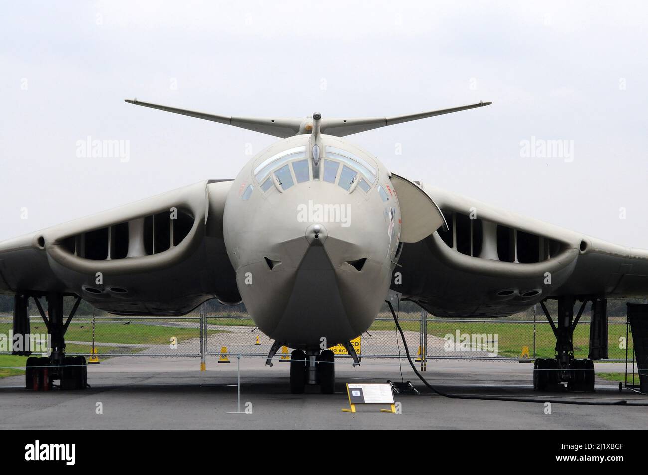 Victor XL231 „Lusty Lindy“ im Yorkshire Air Museum, Elvington. Stockfoto