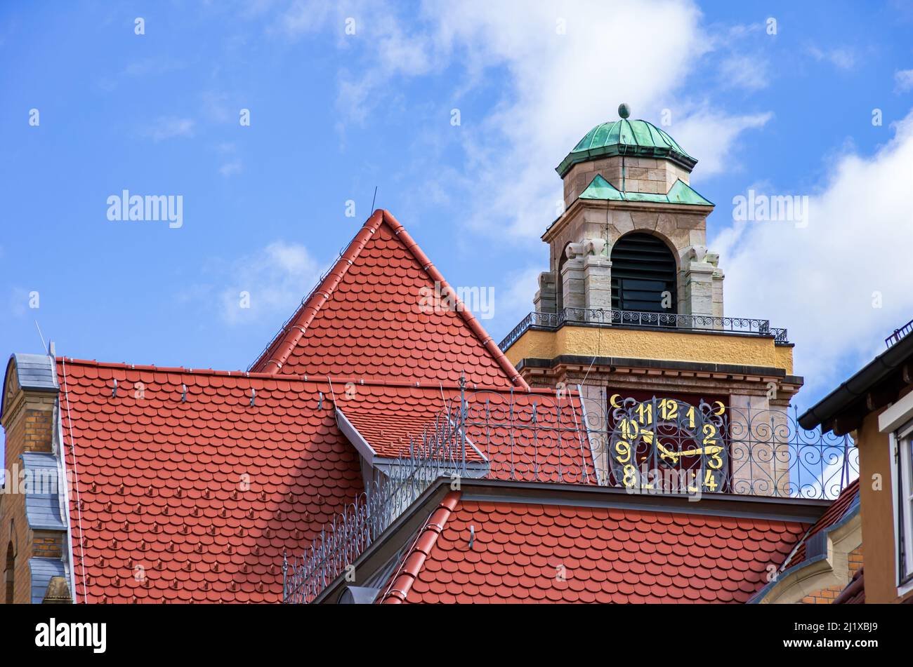 Das Rathaus von Ebingen, Albstadt, Baden-Württemberg, Deutschland. Stockfoto