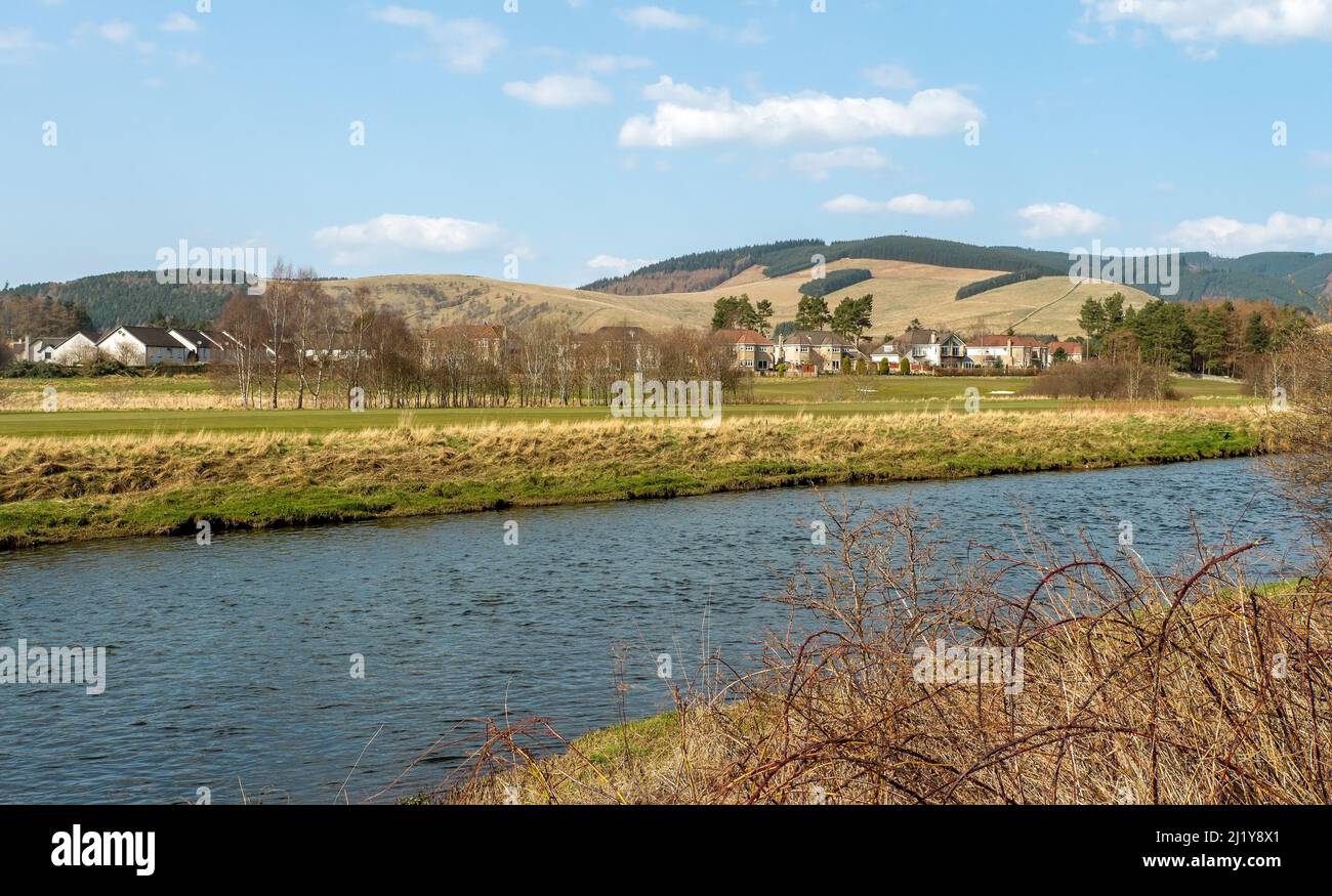 Cardrona Golf and Country Club Peebles, Scottish Borders, Schottland, Großbritannien Stockfoto