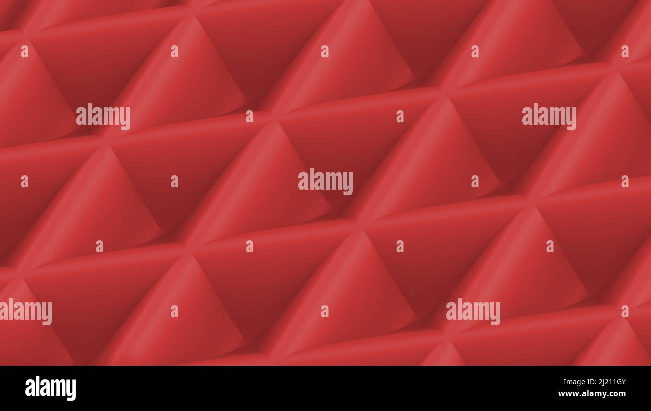 Hintergrund Waffeln Textur High Definition rot Illustration 3D Rendering Stockfoto