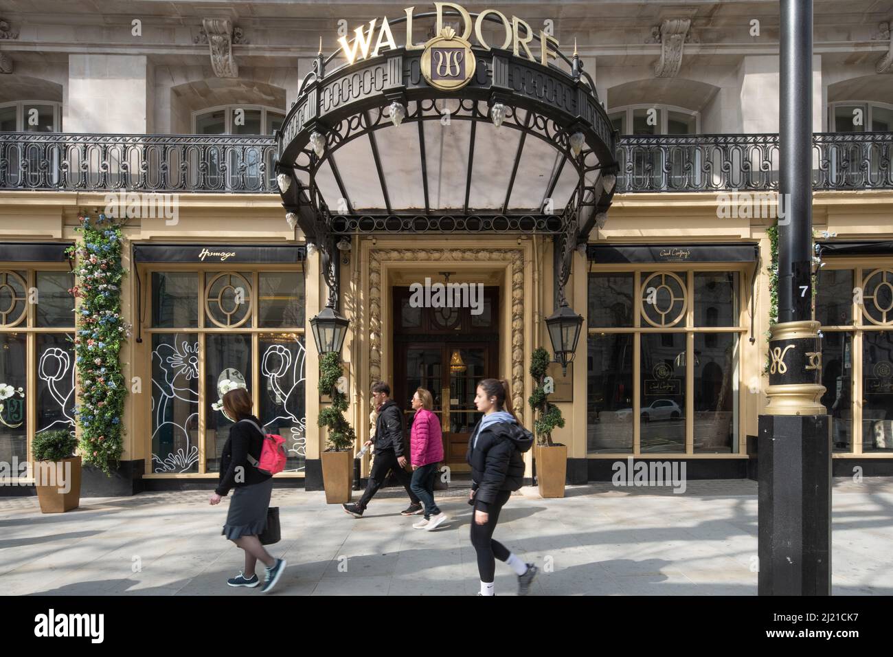 Das Waldorf Hilton, London Stockfoto