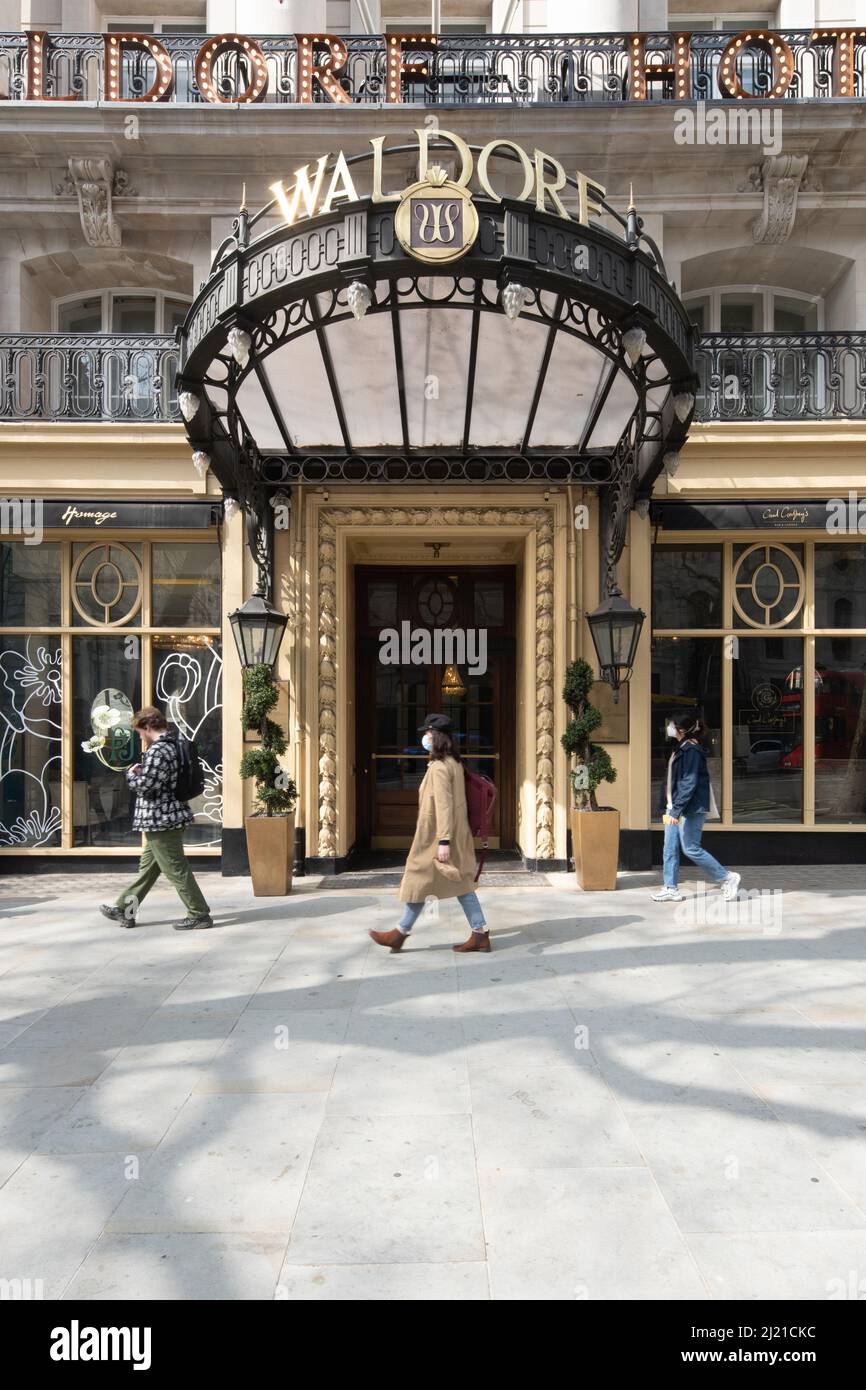 Das Waldorf Hilton, London Stockfoto