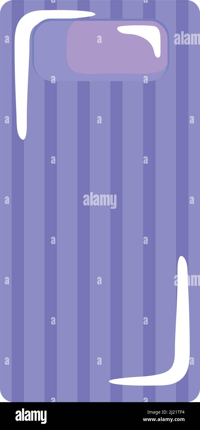 Flieder-Gleitkomma Stock Vektor