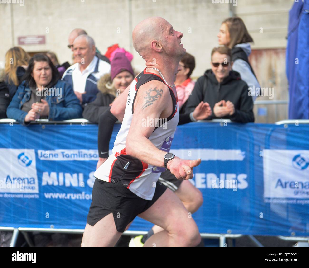 Sheffield Halbmarathon, 27/3/22 Stockfoto