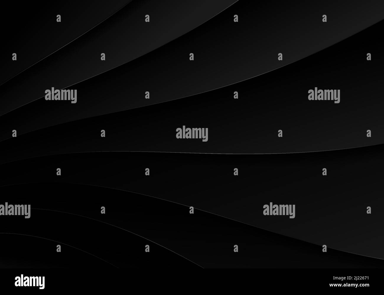 Abstrakte gradient Metallic-schwarze Vorlage. Futuristische Vorlage Design Kunstwerk Hintergrund. Illustrationsvektor Stock Vektor