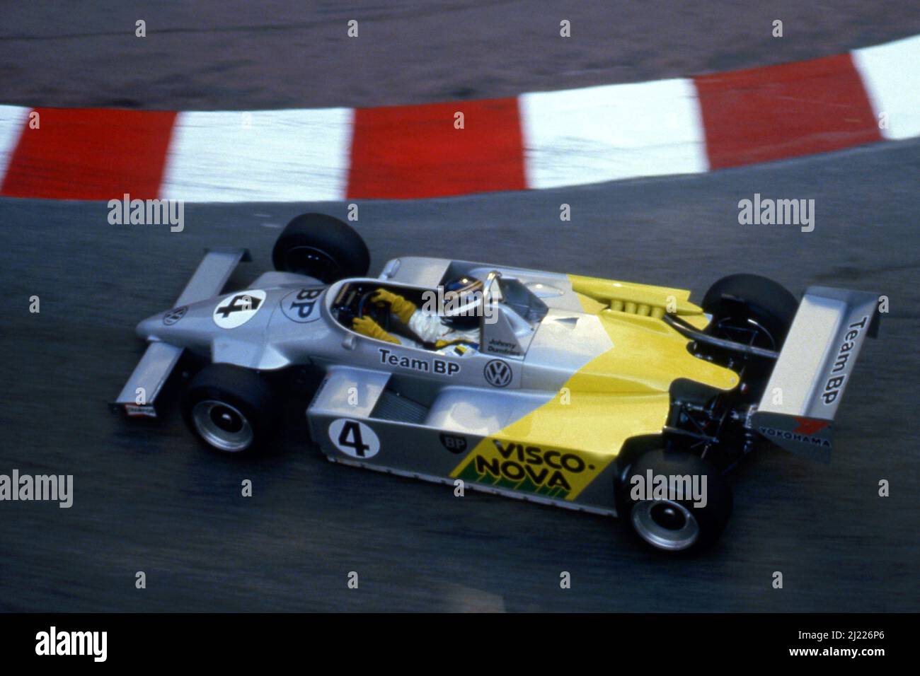 Johnny Dumfries (GBR) Ralt RT3 Volkswagen Team BP Stockfoto