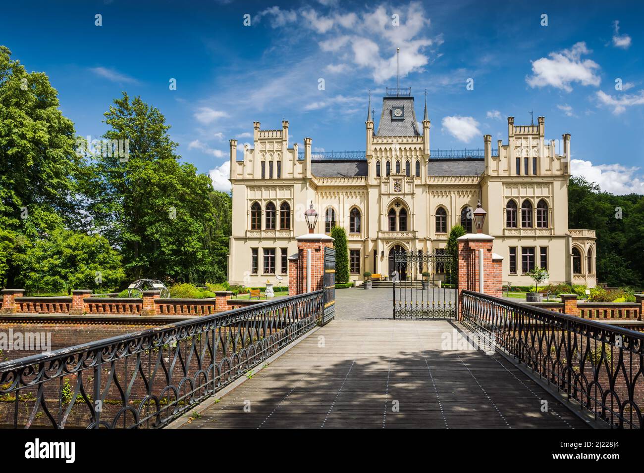 Evenburg, Wasserschloss, Leer, Ostfriesland, Niedersachsen, Deutschland Stockfoto