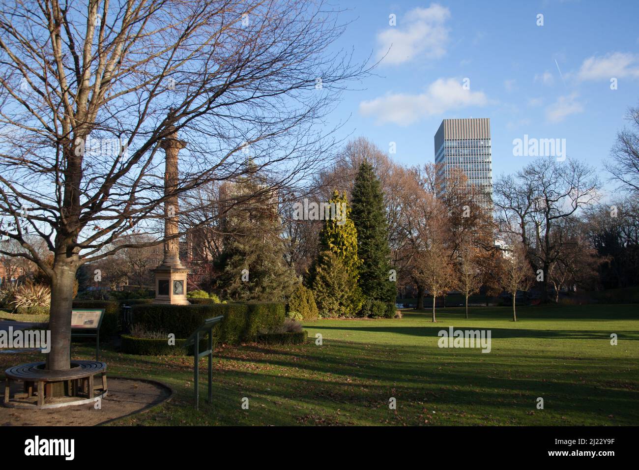 Weston Park, Sheffield in South Yorkshire in Großbritannien Stockfoto