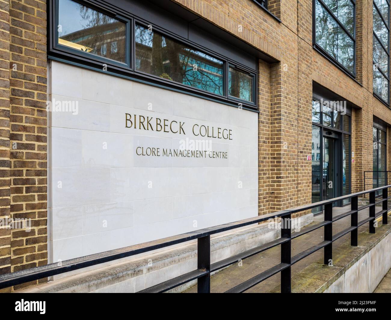 Birkbeck College Clore Management Center - das Clore Management Center am Birkbeck College, University of London. Stockfoto