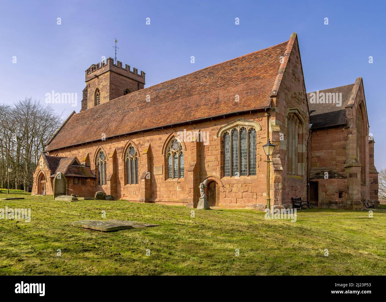 St. Peter's Church in Kinver, Staffordshire, England. Stockfoto