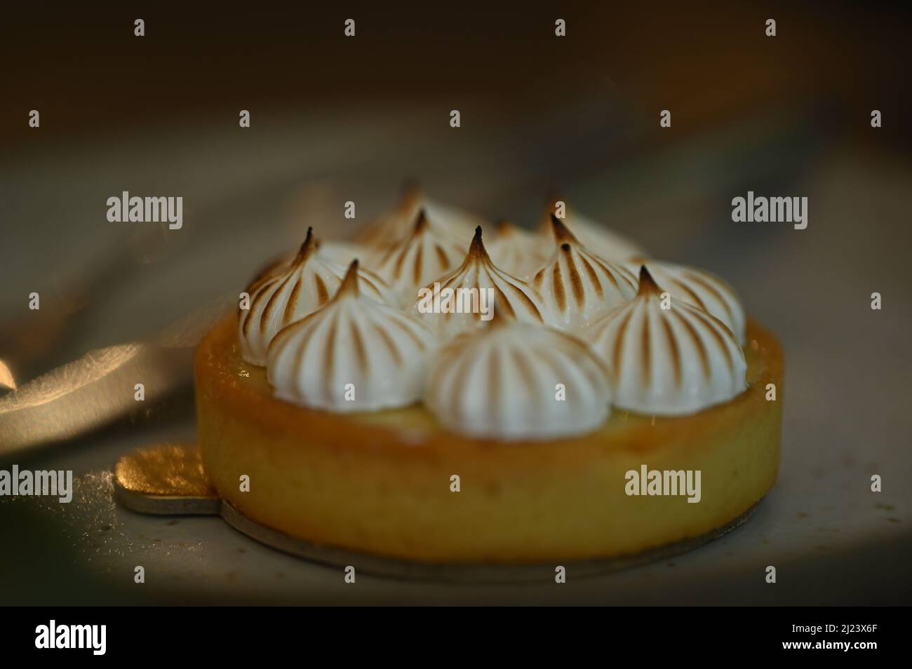 Zitronenkuchen Stockfoto