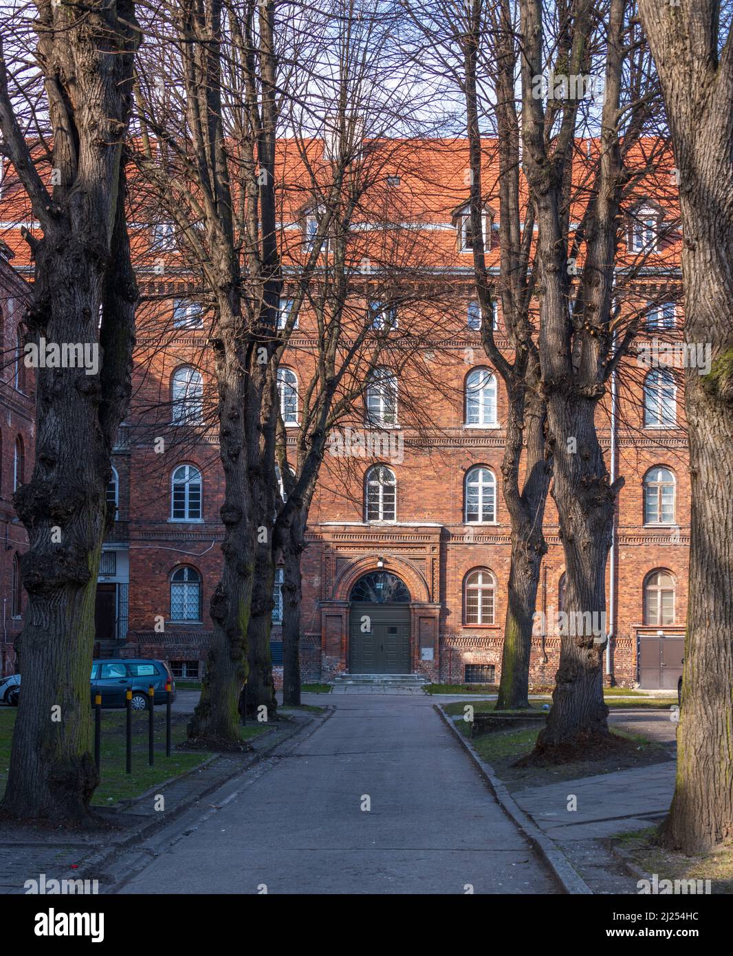 Verteidiger der Gedenkstätte der polnischen Post, Danzig, Polen Stockfoto