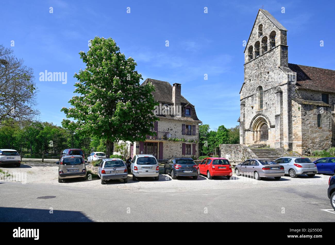 Die chapelle des pénitents in Beaulieu-sur-Dordogne, Frankreich Stockfoto
