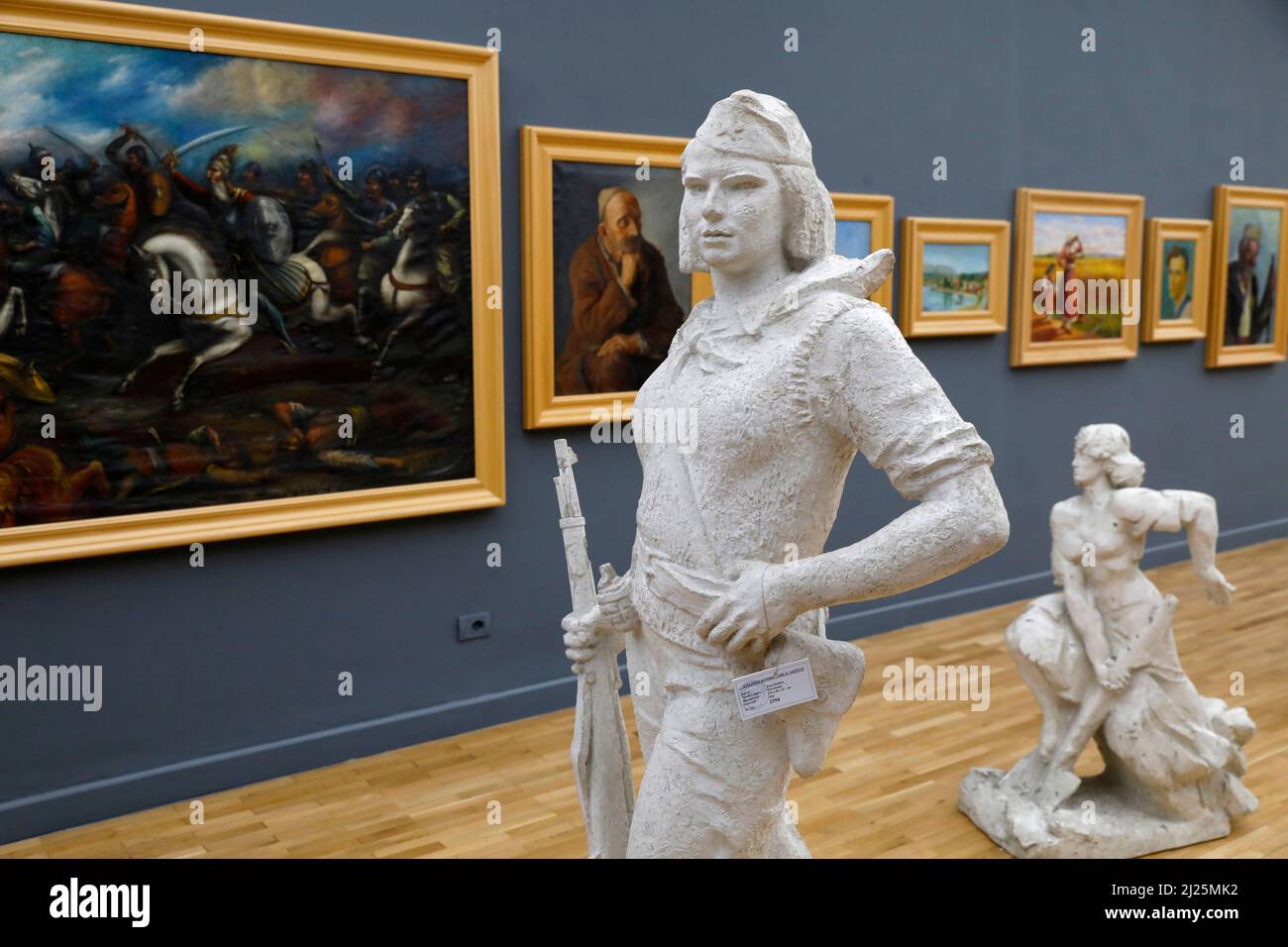 Nationalmuseum der bildenden Künste, Tirana, Albanien Stockfoto