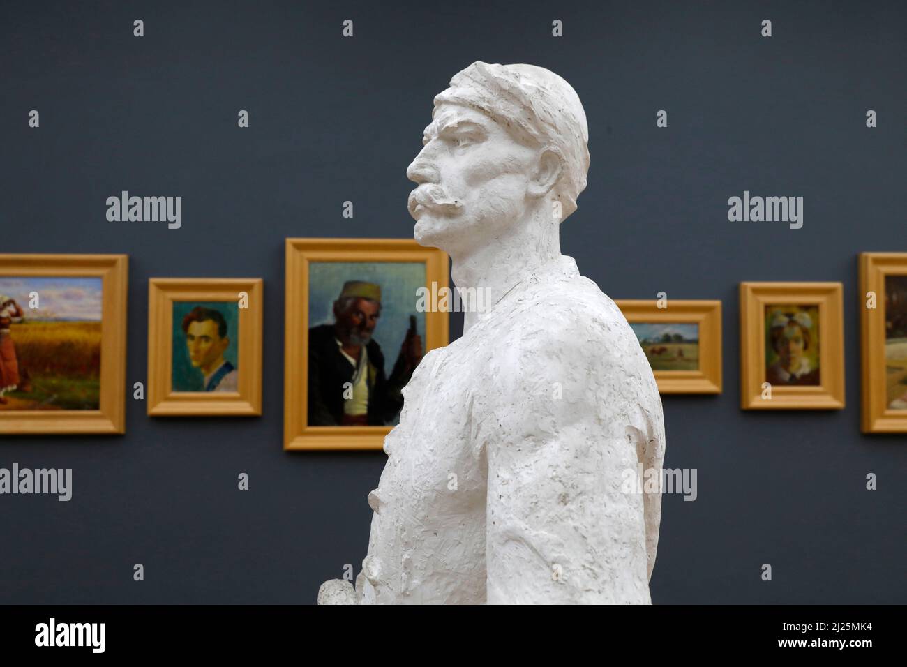 Nationalmuseum der bildenden Künste, Tirana, Albanien Stockfoto