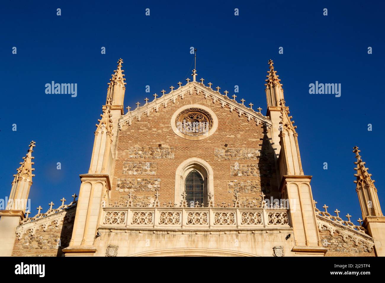 Kirche des Heiligen Hieronymus ( San Jeronimo ) der Königliche. Stockfoto