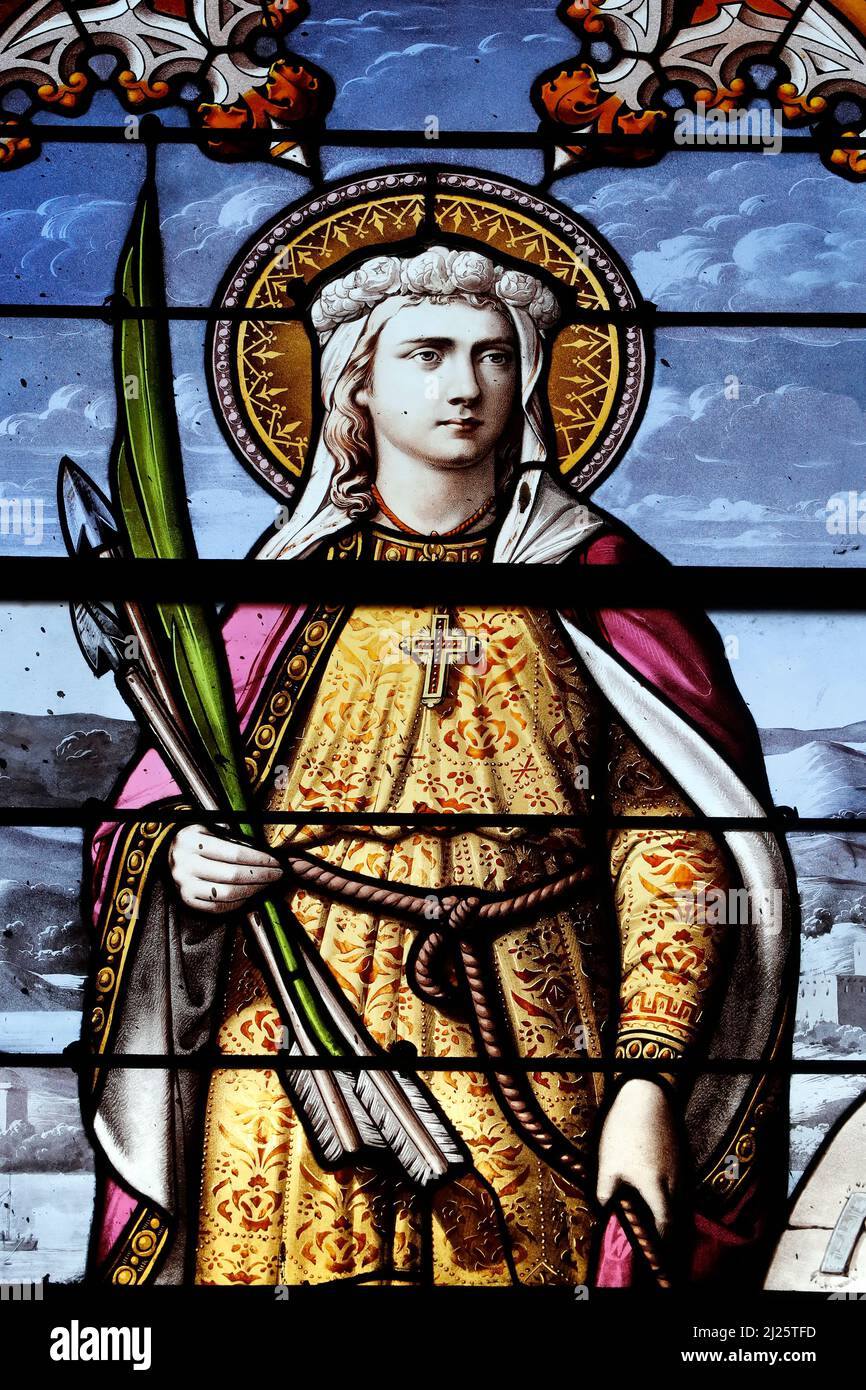 Heilige christine de tyr Fotos und Bildmaterial in hoher Auflösung