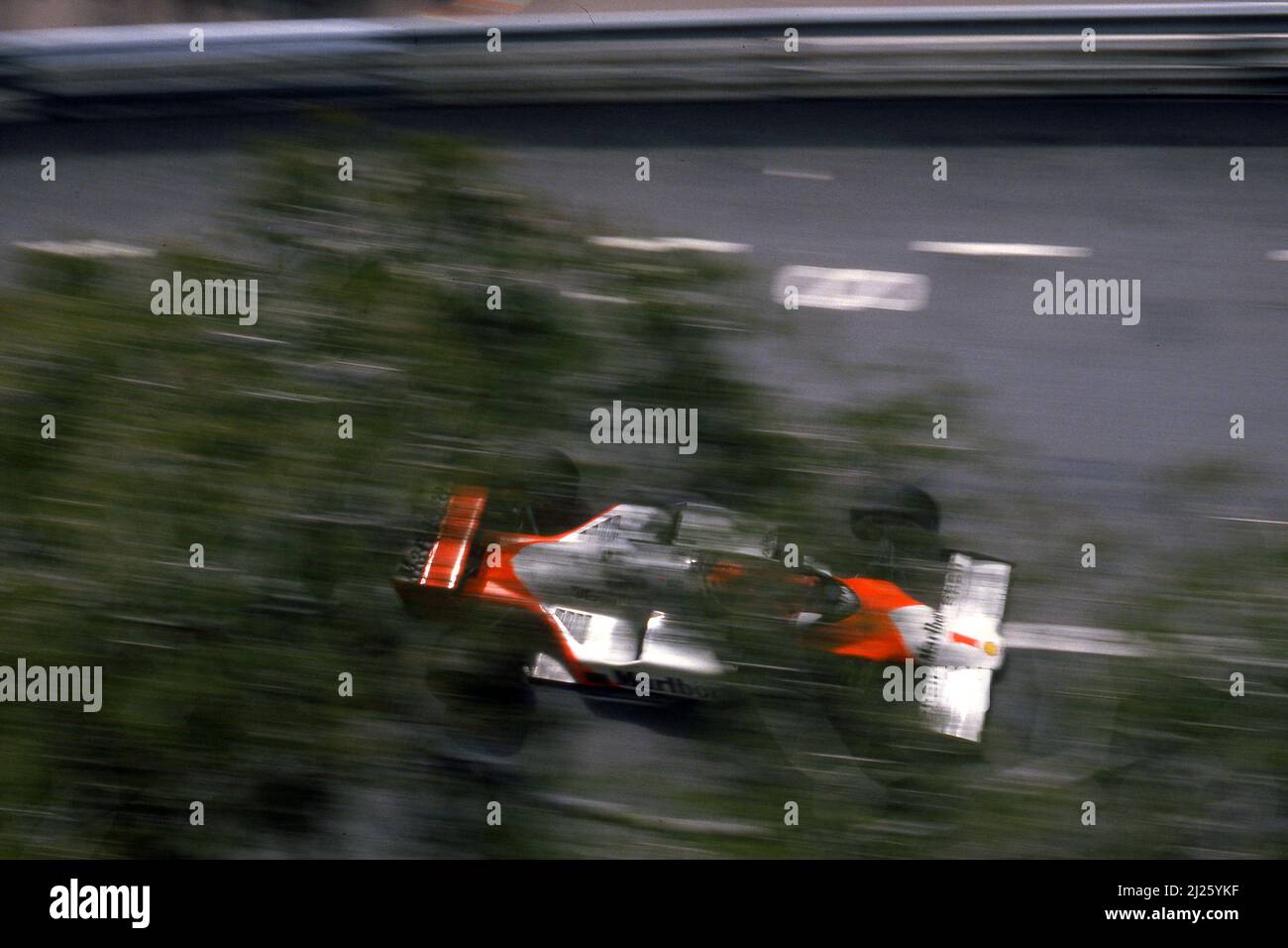 Niki Lauda (AUT) McLaren MP4/2B Tag Porsche Stockfoto