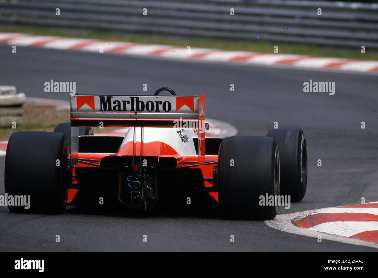 Alain Prost (FRA) McLaren MP4/2B Tag Porsche 3. Position Stockfoto